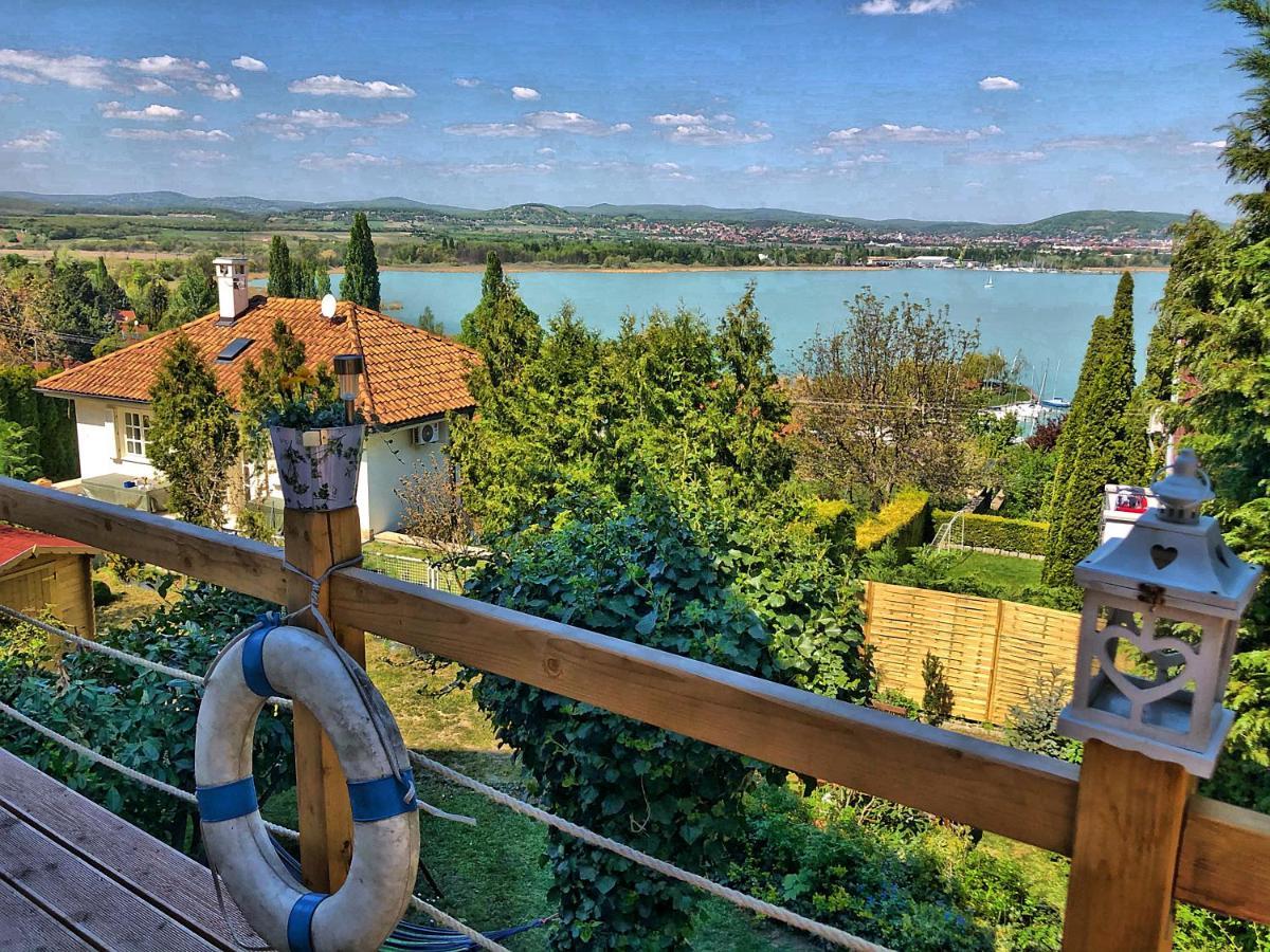 Villa Borostyan Tihany Bagian luar foto