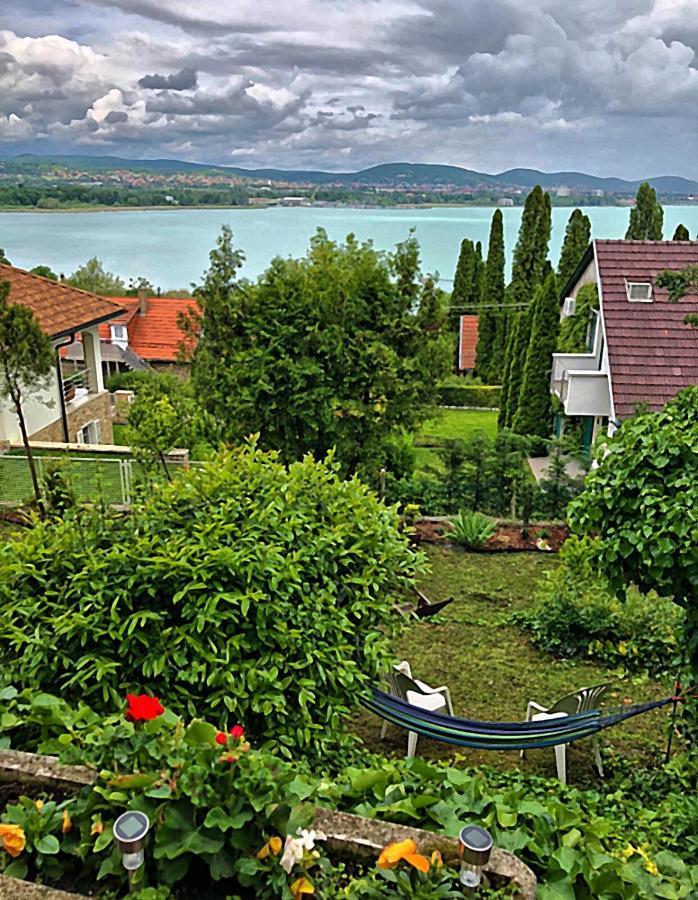 Villa Borostyan Tihany Bagian luar foto