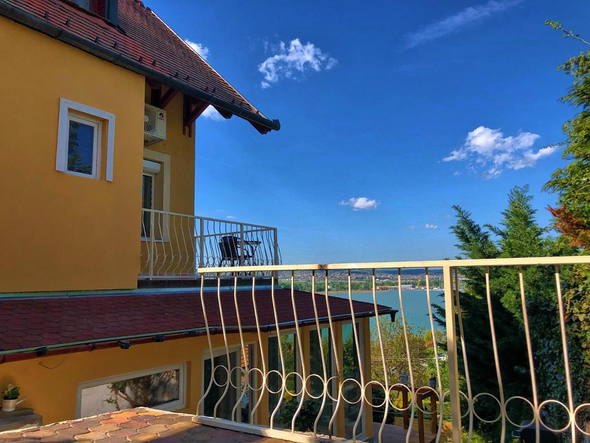 Villa Borostyan Tihany Bagian luar foto