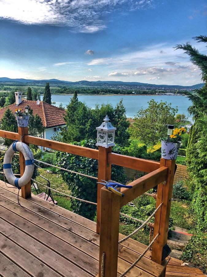 Villa Borostyan Tihany Bagian luar foto